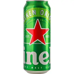 Пиво світле Heineken Original фільтроване пастеризоване 5% 0.5 л ж/б (721739)