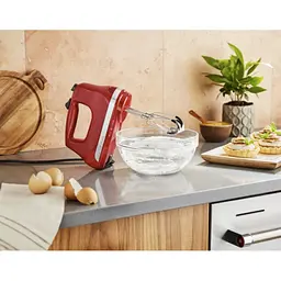Міксер KitchenAid 5KHM6118EER ручний 6 швидкостей червоний - мініатюра 9