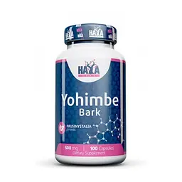 Стимулятор тестостерону Yohimbe Bark 500 mg 100 капсул Haya Labs fit0012842