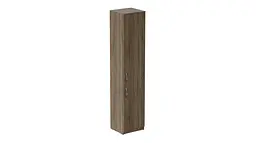 Пенал Анжело Ferrum-decor на 5 полиць із 2 дверима 1900x400x380 ДСП Дуб Сонома Трюфель 16 мм (FRD-104921) - мініатюра 2