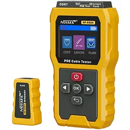 Кабельний тестер Noyafa NF-8504 PoE багатофункціональний RJ45 RJ11 (18701) - мініатюра 2