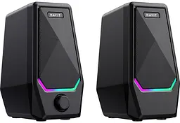 Акустична система Havit SK768 USB RGB Black (6939119042585)