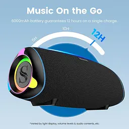 Портативна акустика Sounarc R2 Extreme Bass 60w 12 годин бездротова - мініатюра 9