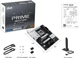 Материнська плата ASUS PRIME X870-P WIFI (PRIME X870-P WIFI) (Socket AM5, AMD X870, ATX) - мініатюра 7