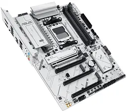 Материнська плата ASUS B850 MAX GAMING WIFI W White (B850 MAX GAMING WIFI W) (Socket AM5, AMD B850, ATX) - мініатюра 4