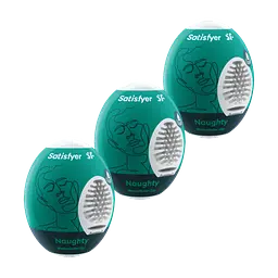 Набір мастурбаторів Satisfyer Masturbator Egg 3er Set Noughty, 3 шт