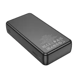 Універсальна зарядна батарея Borofone BJ55A Graceful 20000mAh (Чорний) - мініатюра 2