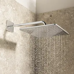Душова система прихованого монтажу Grohe QuickFix Precision Cube Vitalio Rain Mono 310 Cube 34879000, Хром - мініатюра 7