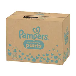 Підгузки Pampers Active Baby Pants Розмір 4 (9-15 кг) 156 шт (8006530305662) - мініатюра 3