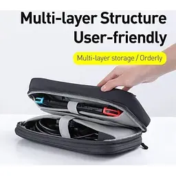 Ручна сумка для ґаджетів Baseus Track Series Switch Storage Bag LBGD-A0G - мініатюра 5