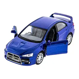 Автомодель легкова Mitsubishi Lancer Evolution X 1:36, 5 Kt5329W Синій