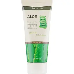 Пінка для вмивання FarmStay Pure Cleansing Foam Aloe з алое 180 мл