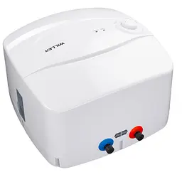 Водонагрівач WILLER Optima Mini, 1500 Вт, "мокрий" ТЕН, 10 л, квадратний, вертикальний, під мийкою, білий (PU10R) - мініатюра 5