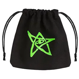 Мішечок для кубиків Q-Workshop Call of Cthulhu Black & green Dice Bag (BCTH102)