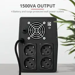Пристрій безперебійного живлення Trust Paxxon 1500VA (23505_TRUST) - мініатюра 8
