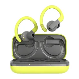 Навушники Canyon OnRun 11 Sport TWS Yellow/Grey (CNS-TWS11GR) - мініатюра 1