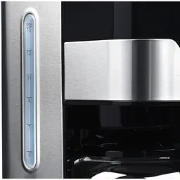 Кавоварка Ardesto крапельна FCM-D3100, 1.5 л мелена чорно-срібляста - мініатюра 9
