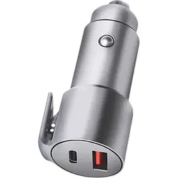 Автомобільний зарядний пристрій 70mai Car Charger Xiaomidrive Pro CC05 Silver - мініатюра 2