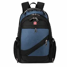 Рюкзак, швейцарський рюкзак, SwissGear 8810, рюкзак туристичний, рюкзак для ноутбука Синій