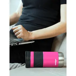Термостакан Contigo Byron 2.0 Dragon Fruit 470 мл рожевий (2155587) - мініатюра 7
