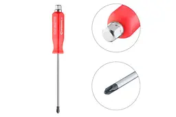 Викрутка ударна хрестоподібна хрестова Intertool PH3 х 150 мм HT-0489 - мініатюра 2