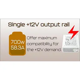 Блок живлення Highpower 700W (HPE-700ST-B12S) Б/в - мініатюра 8