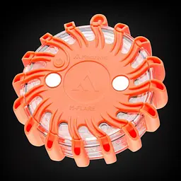 Комплект ліхтарів професійних Mactronic M-Flare (65 Lm) Amber Magnet Synch Recharg 12/220V (PSD0012) - мініатюра 8