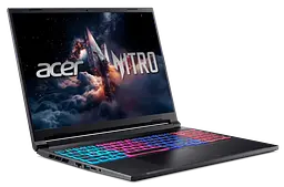 Ноутбук Acer Nitro V 16S ANV16S-71-79HD (NH.U28EU.006) Obsidian Black - мініатюра 2
