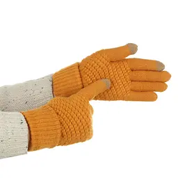 Рукавички для сенсорних екранів з плетінням ArmorStandart Braid Camel (ARM59883) - мініатюра 3