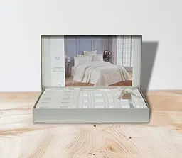 Покривало з наволочками Ekose Cream 240 x 260 см Gardines pbe0051066 - мініатюра 5
