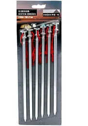 Кілочки High Peak Alloy Rock Peg 23 см 6 шт. Silver (42232) 929000