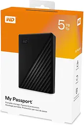 Зовнішній жорсткий диск Western Digital 2.5` USB 5.0TB My Passport Black (BPKJ0050BBK-WESN) - мініатюра 6