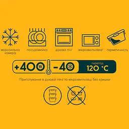 Контейнер Ecomo Thermo Box прямокут. 1410 мл (3RC150-LL) - мініатюра 2
