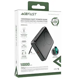 Портативний ЗП Power Bank Acefast M6 PD20W з БЗП 10000 mAh Black - мініатюра 6