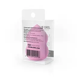 Спонж для макіяжу Joko Blend Makeup Beauty Sponge Hot Pink - мініатюра 2