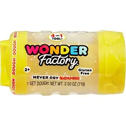 Маса для ліплення WONDER FACTORY що не засихає, Світ кольору та форми асорті
