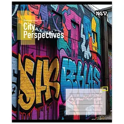 Зошит шкільний Yes City perspectives А5 24 аркушів клітинка 20 шт. (769073) - мініатюра 5
