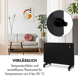 Конвекційний обігрівач Klarstein Bansin Smart 1500 (10035401) - мініатюра 6