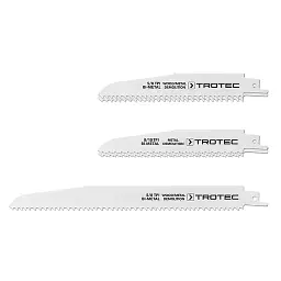 Набір пиляльних полотен для пили шабельної Trotec Wood/Metal Set 5 шт. (DAS302822)