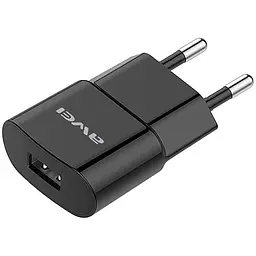 Зарядний пристрій AWEI C-832 Travel charger + Lightning cable 1USB 2.1A Black - мініатюра 3