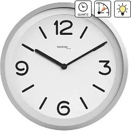 Годинник настінний Technoline WT7400 Silver (WT7400) - мініатюра 2