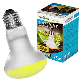 Лампа точкового нагріву Repti-Zoo Daylight Basking Spot 75W (BSL75) з UVA для рептилій - мініатюра 1