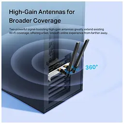 Мережева карта Wi-Fi TP-Link ARCHER-TX55E - мініатюра 4