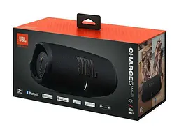 Портативна колонка JBL Charge 5 WI-FI Midnight Black (jblCHARGE5WIFIBLK) - мініатюра 7