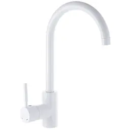 Змішувач для кухні Haiba Hans 011 white HB0165 Білий матовий