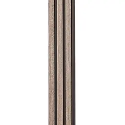 Рейка декоративна Wall Sticker PS 2900х120х12 мм Сіро-коричневий SW-00001744 - мініатюра 5