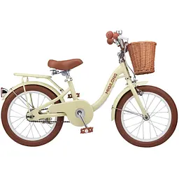 Дитячий велосипед Miqilong LS 16'' бежевий - мініатюра 6