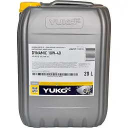 Автомобільна моторна олива YUKO DYNAMIC 10W-40 20л