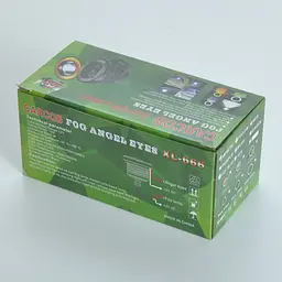 Протитуманні LED Фари круглі Лінза з ДХО D64 мм 12V 10W 7000K Білий Світло 2 шт. (AG-2511 W) - мініатюра 10