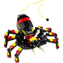 Конструктор LEGO Creator Дика тварина Дивовижний павук 153 деталі (31159) - мініатюра 3